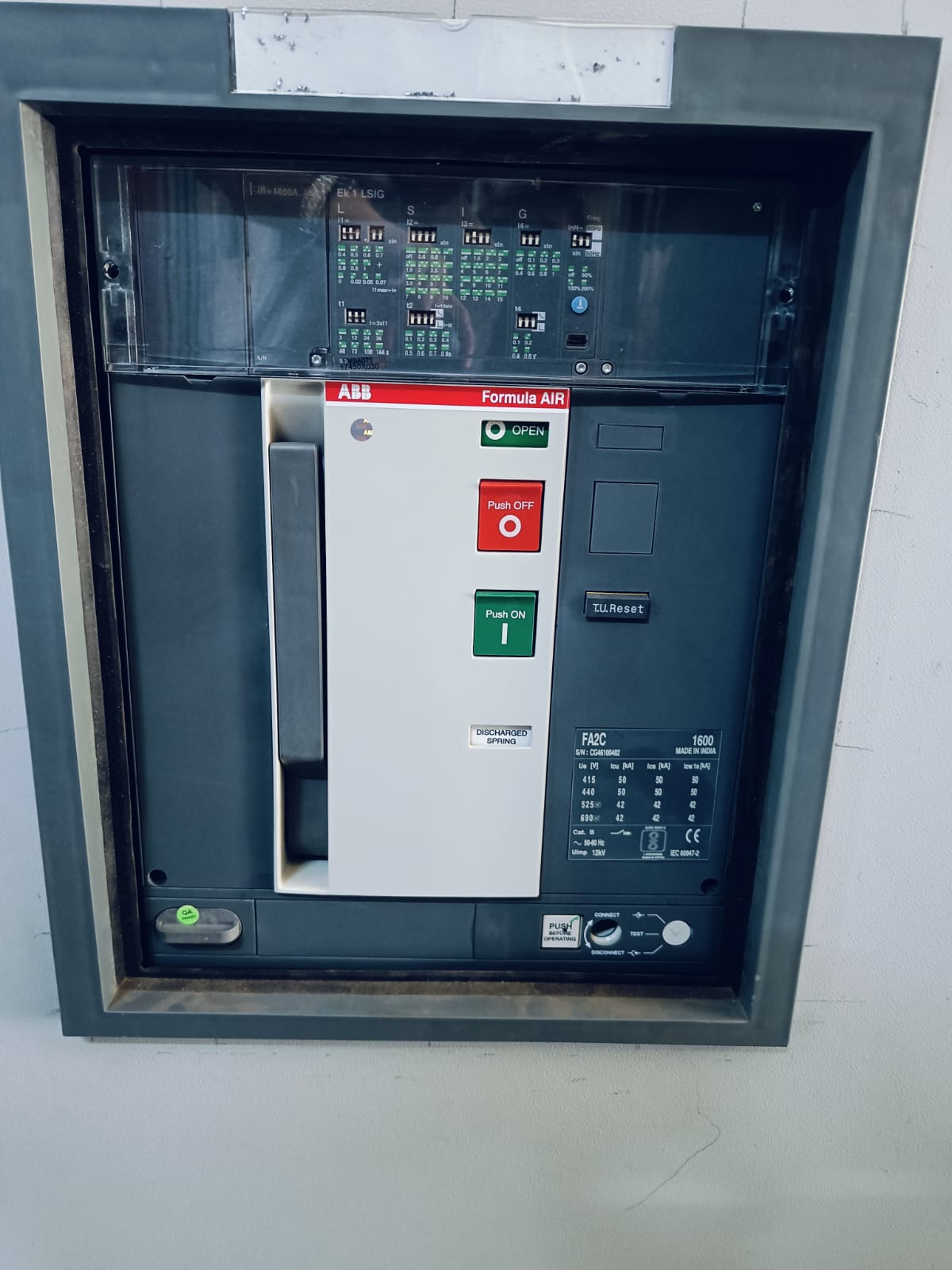 Switchgear (Make : ABB)